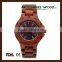 Cheap Japan movement custom logo fashion wood couple watch