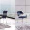 Modern glass table dining table small leisure glass table desk