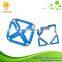 High quality square shape with hole food grade silicone mat