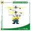 Promotional flying minion aircraft mini airplane toy