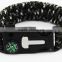Christmas cross 550lbs paracord survival bracelet weaves styles