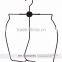 Hot Sell Bikini Metal Hangers Swimsuit Man Shorts Wire hanger