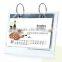 Bespoke plastic calendar made of clear acrylic