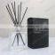 luxury matte black customer design perfume box with logo printed