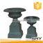 garden cast iron flowerpot
