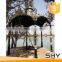 Outdoor wrought iron gazebo top dome for pavilion