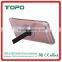 360 degree Round plastic bracket Transparent tpu back cover cell Phone accessory case For apple iphone 6 6S plus