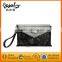 crystal clutch purses genuine leather purse for ladies