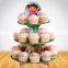 carton cake corrugated display ,carton cake box ,carton 5 tier cupcake stand