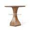Modern wooden dining table set with 4 chairs