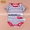 Body Romper baby clothes piece dress clothing triangular short sleeved summer romper for new born