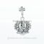 Religious Crown Bead Landing Charms Wholesale European Charm Bracelet Necklace 100% Real 925 Sterling Silver S188 Best Gifts For
