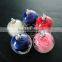 30mm round silver plated glass bottle dome with red,white,pink,blue,purple rose dry flower DIY charm supplies 1820269