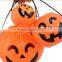 Hot sale Halloween mask Halloween pumpkin bucket lighted Halloween bucket