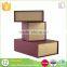 2016 Hot sale brown kraft paper drawer storage gift box