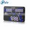 Universal Car Head Up Display HD Display GPS Automatic HUD Head Up Display 5.5 Inch Screen