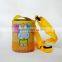 OEM neoprene unfoldable can cooler with lanyard
