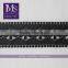fashion design 9cm black flower embroidery water soluble lace for garment