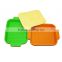 Best selling hot resistant food grade silicone tiffin lunch box