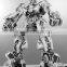 theme park exhibits big robot
