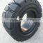 Chinese famous tire brand WonRay 21x8-9 solid forklift tire with holes for harbour and station