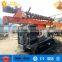 Crawler photovoltaic pile driver apron wheel pile driving machine