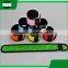 sports Sweat Resistant High Visibility Safety flash LED wristband wrist band running glow led slap bracelets snap band