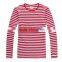Factory Wholesale men women long sleeve cotton yarn dyed shirt