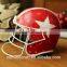 Vintage style resin motorbike helmet prop decoration
