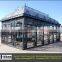 2017 new design Trade Assurance Galvanized Steel frame garden greenhouse / glass victorian greenhouse for sale