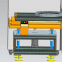 balance ring production line//gimbal ring hot plate welding meachine