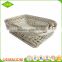 Handicraft sets customized colored cheap wicker bread baskets