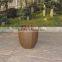 Pineapple Aluminum Hamper Outdoor Furniture Rattan Storage Boxs