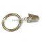 Wholesale Brushed Nickel Plating Iron Curtain Ring With Clip / Rod Ring With Clip Hanging / A Ring With A Clip