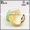 50g  best sellers frosted green glass cosmetic jar gold aluminum lid personal care cream empty cosmetic glass jar