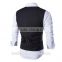 Korean slim single-breasted vest black suit vest waistcoat