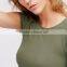 2016 Images of Ladies Casual Cap Sleeve Seamless Cami Tops and Blouses for Women HST7814