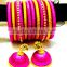 Stylish Handmade Silk Thread Jhumkas Earrings,Indian fashion jhumka earrings,factory direct fashion jewelry