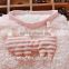 Wholesale christmas baby girls pony sweater striped pants outfits 2 pieces sets