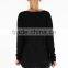 Latest ladies crew neck t-shirt girls t-shirt with chest print