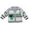 Baby boys V neck sweater stripe knitted children cardigan