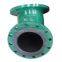 Steel plastic tailing conveying pipe