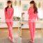 rabbit pants wearing glasses and a unique knee patch suits design AK085 OEM accepred