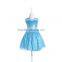 2016 girl party wear western dress kids party dress