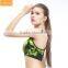 OEM Custom Sublimation Shake Proof Sexy Sports Bra Yoga