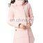 2016 BAIYIMO Women's Winter Coat Slim Md-long Cotton-padded Jacket with Removable Hood