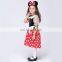 Fctory direct sale halloween style snow white cosplay costume for children