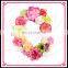 Aidocrystal wholesale floral arrangement artificial flower decor office decoration flower letter C