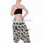 Jumpsuit Elephant Print Dance Indian 100% Cotton Harem Boho Pants