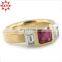 Manufacture new products cheap fashion gold rings 2015
